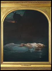Den unga martyren, 1855